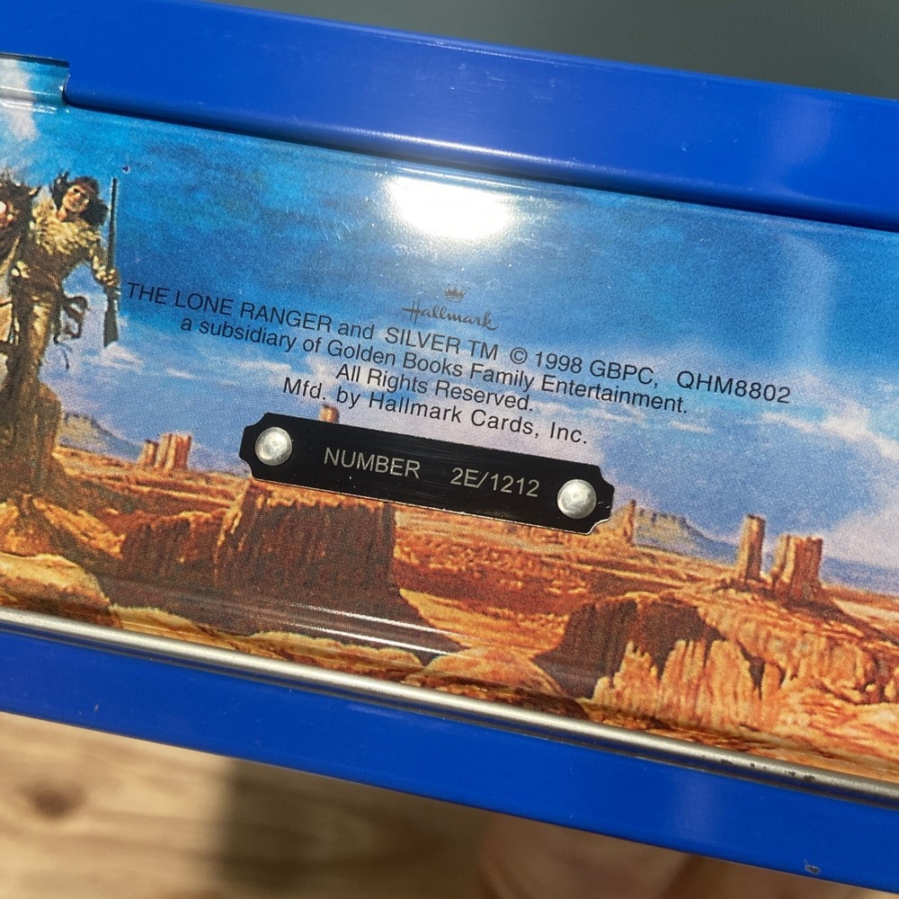 New The Lone Ranger Hallmark & General Mills Mini Tin Lunchbox Collectible 98 01 - Picture 10 of 15